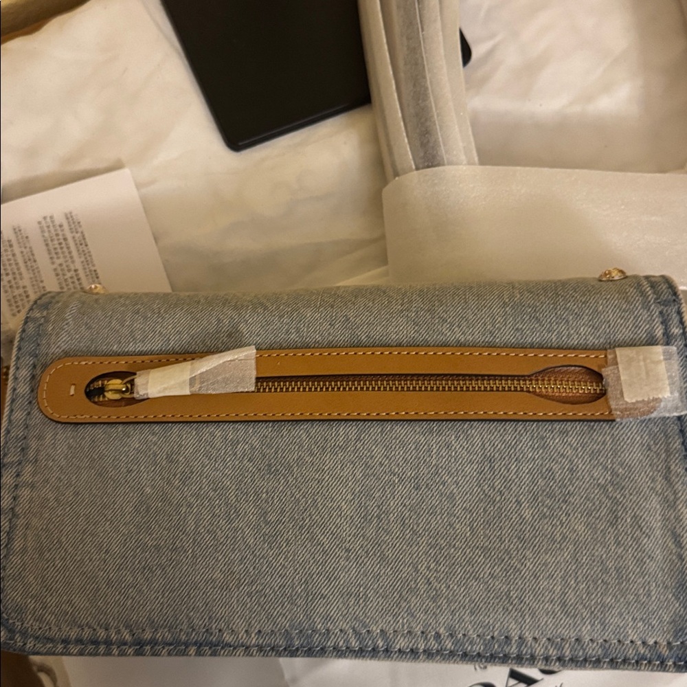 Coach Denim Crystal Tabby 26 - Picture 10 of 12